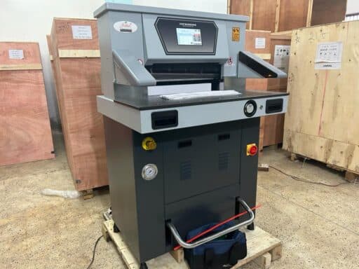 DOUBLE HYDRAULIC PAPER CUTTING MACHINE 20.5inch
